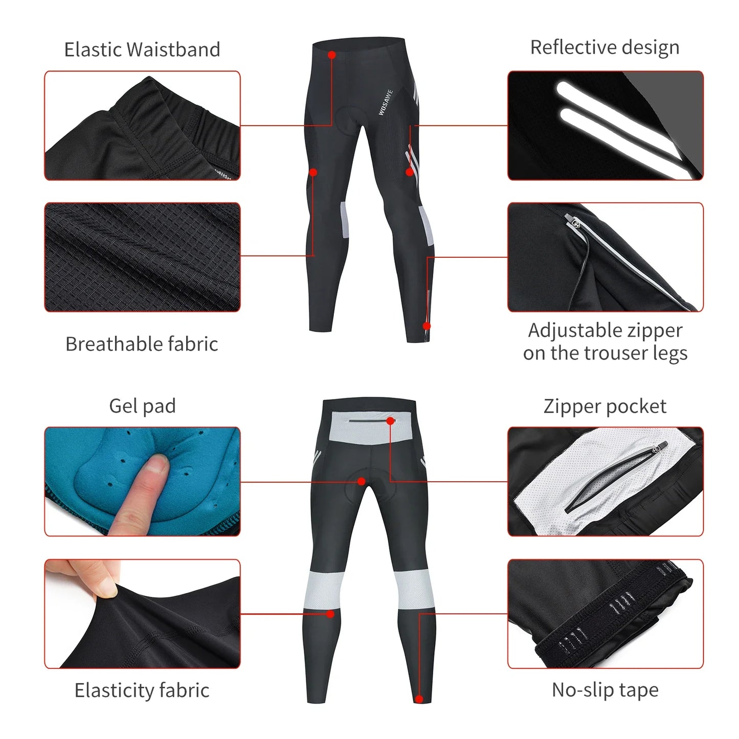 Velion Padded Cycling Pants