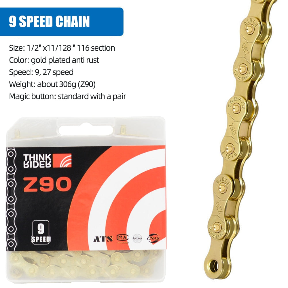 Full Electroplated Bike Chain
