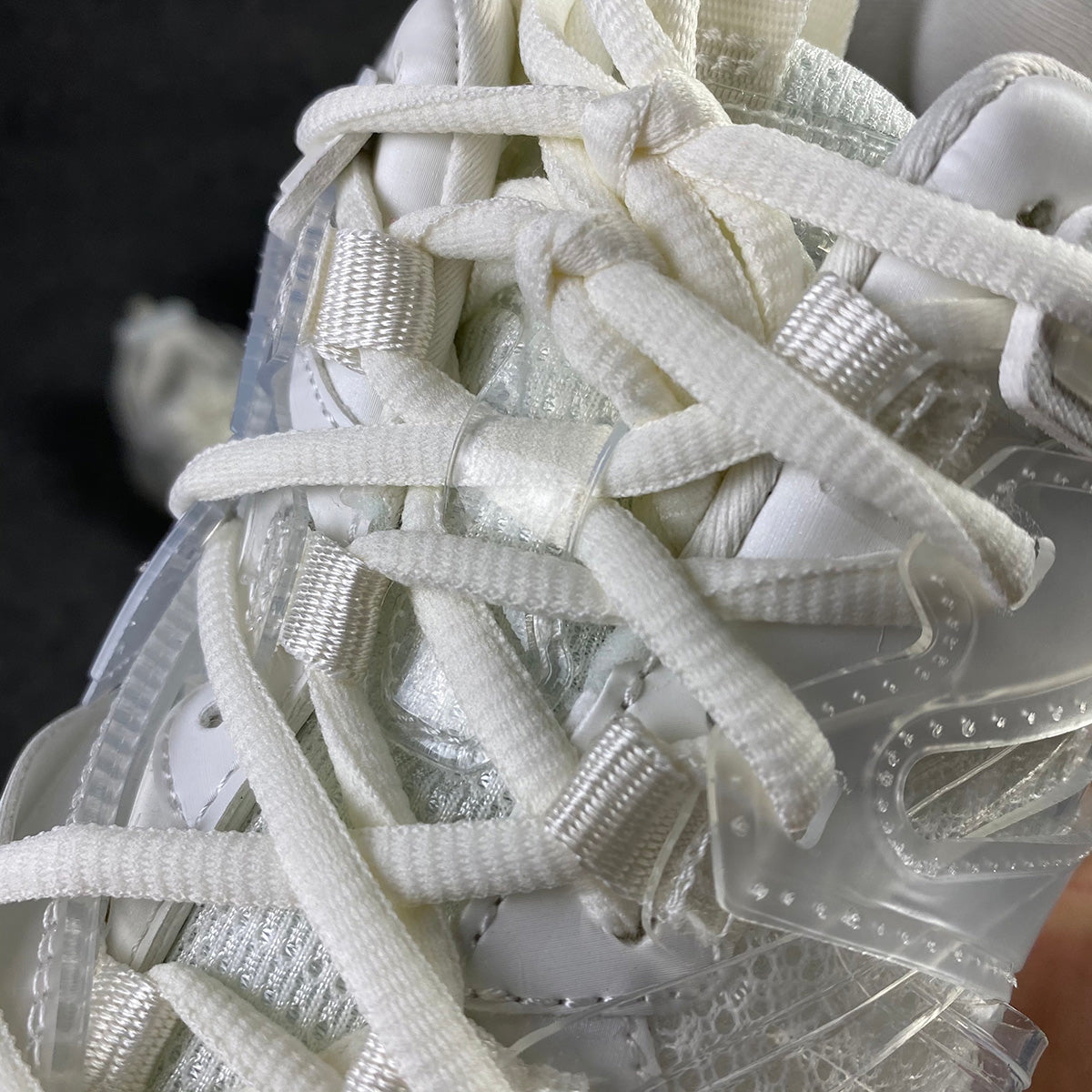 Balenciaga Track Sneaker 'Clear Sole - White Cream'