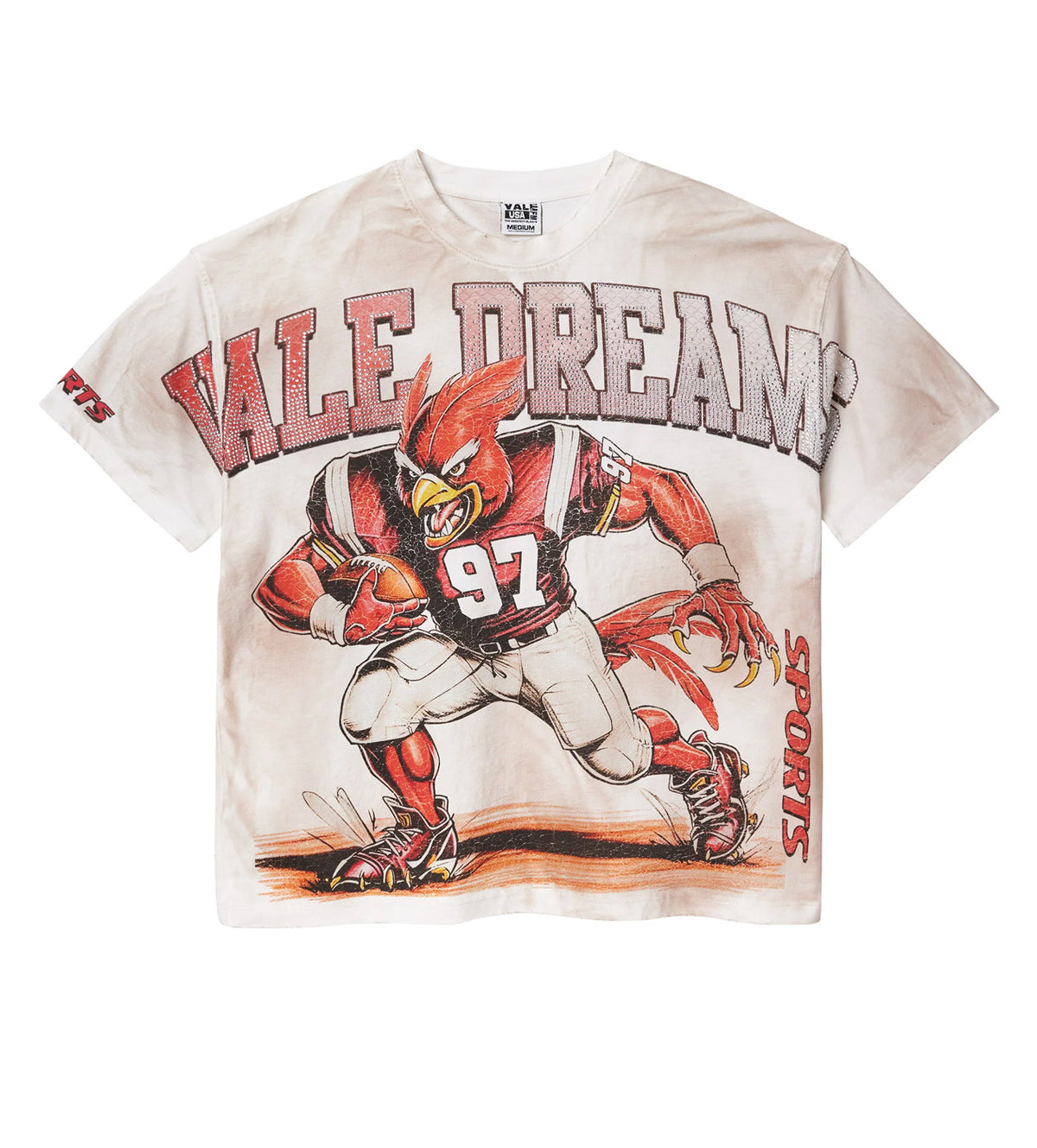 Vale Forever Falcon Bling Tee Cream