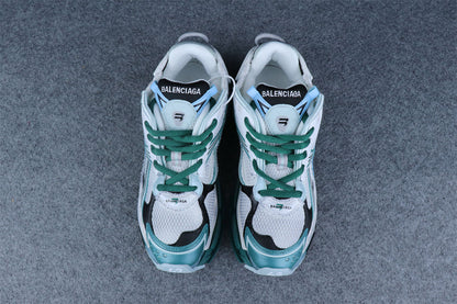 Balenciaga Wmns Runner Sneaker 'Worn-Out - White Green Blue'