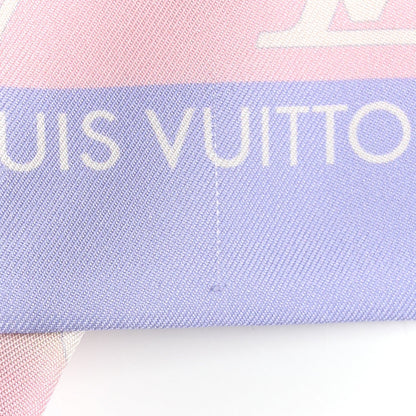 Silk Monogram Escale Confidential Bandeau Pink