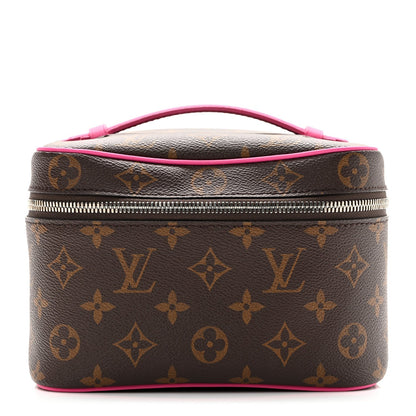 Monogram Macassar Nice Mini Fuchsia