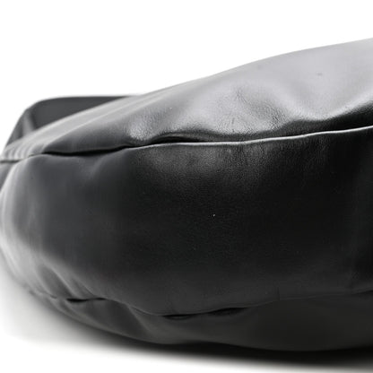 Soft Calf Softy Hobo Bag Black