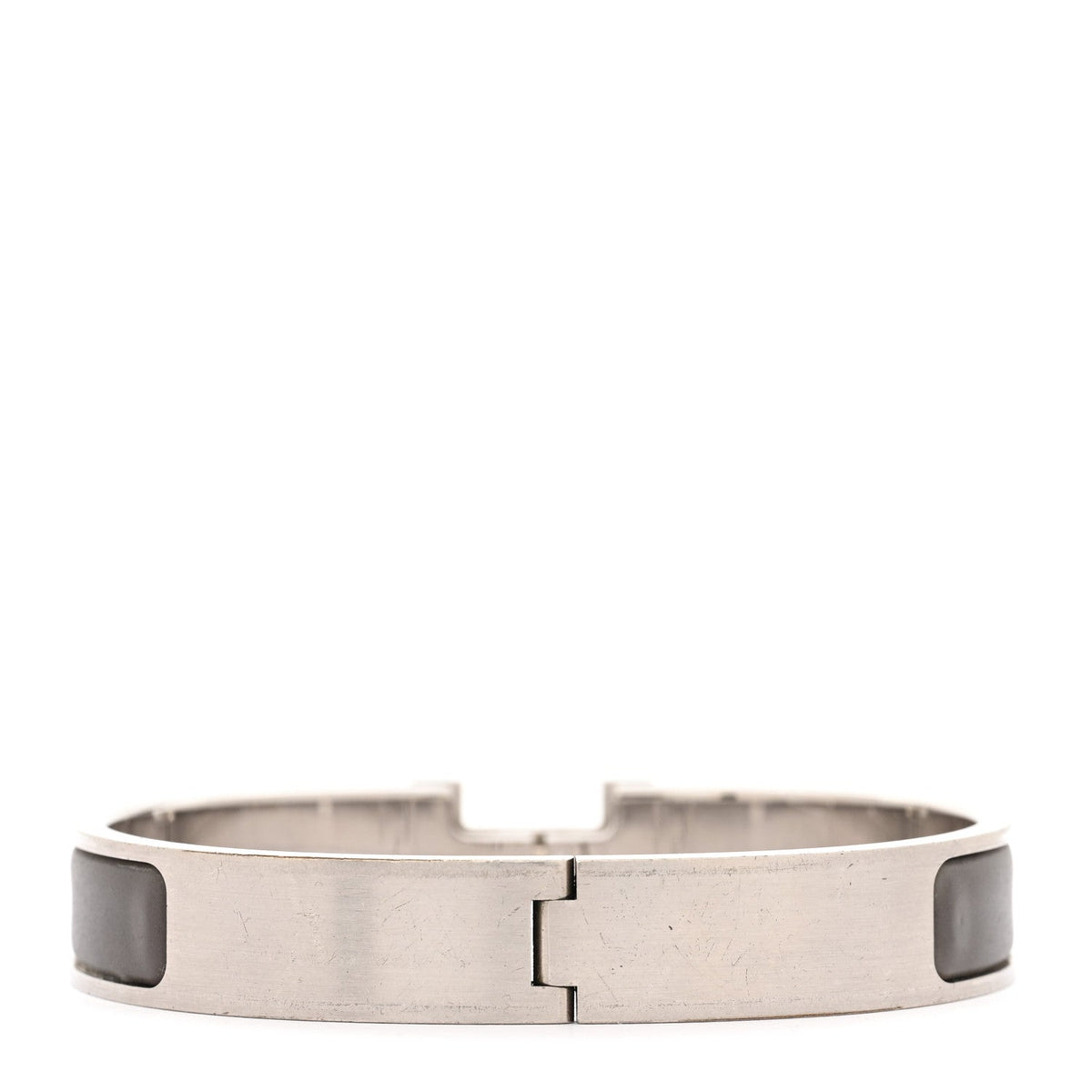 Matte Enamel Narrow Clic Clac HH Bracelet T4 Etain