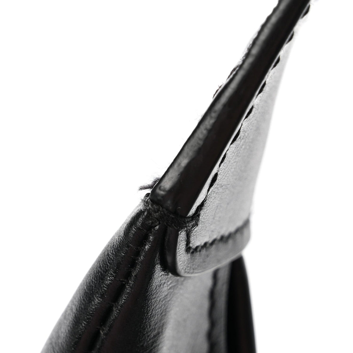 Soft Calf Softy Hobo Bag Black