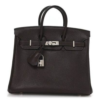 Togo Birkin 25 Chocolate
