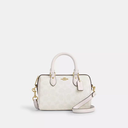 Coach Outlet Mini Rowan Crossbody Bag In Signature Canvas