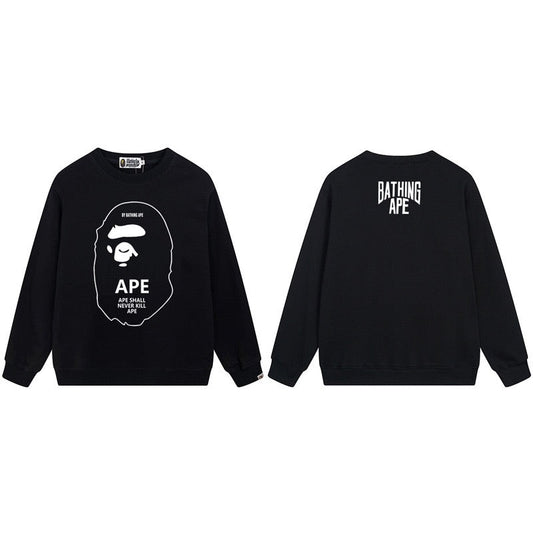 BAPE Ape Head Logo Graphic Crewneck Sweatshirt