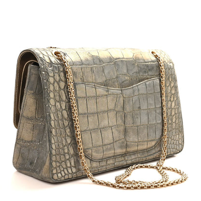Metallic Alligator 2.55 Reissue 226 Flap Gold