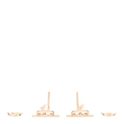 18K Rose Gold Echappee Earrings