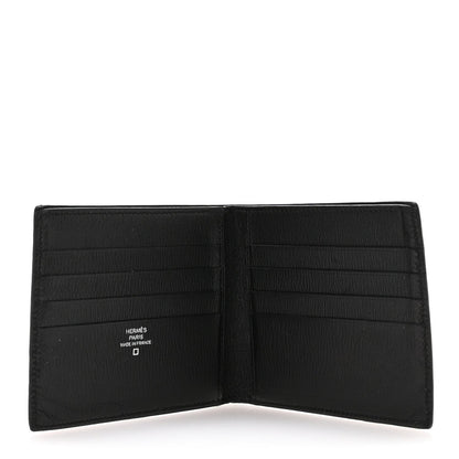 Matte Alligator MC2 Copernic Compact Wallet Black