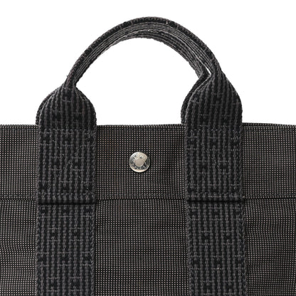 Canvas Herline PM Tote Grey