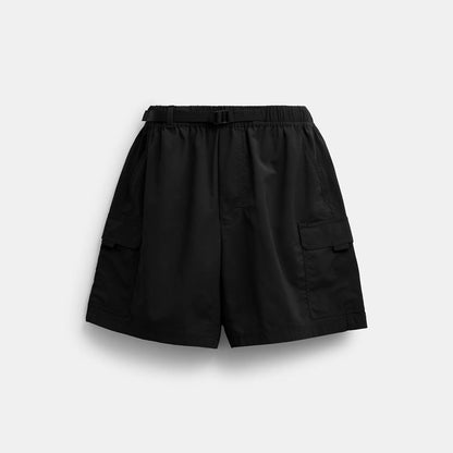 Coach Outlet Nylon Utility Short In Recycled Nylon