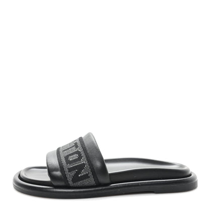 Logo Slide Sandals 39 Black