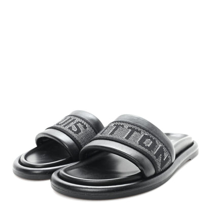 Logo Slide Sandals 39 Black
