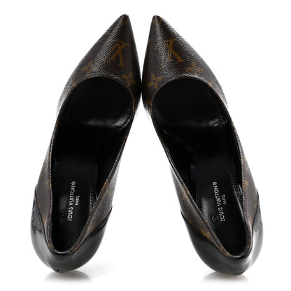 Monogram Cherie Pumps 38 Black