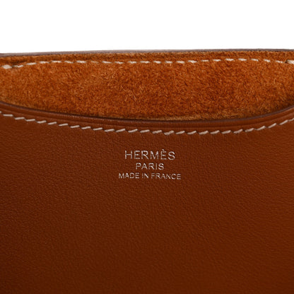 Taurillon Clemence Swift In-The-Loop 18 Bag Gold