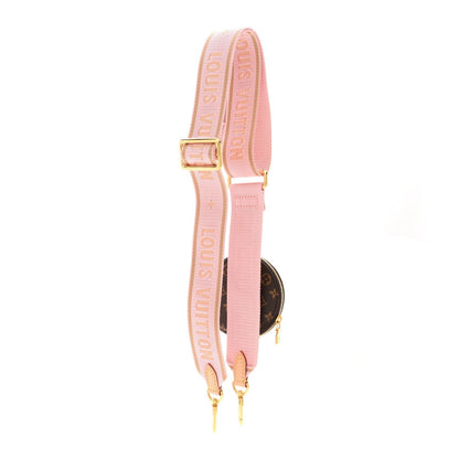 Monogram Multi Pochette Accessories Bandouliere Shoulder Strap Rose Clair