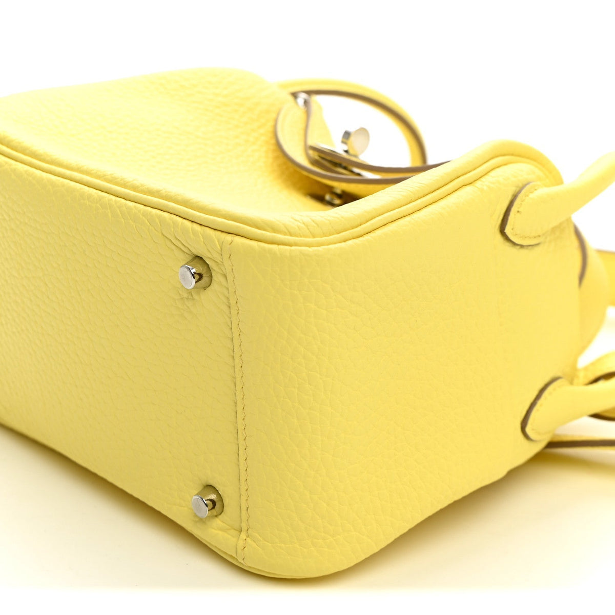 Taurillon Clemence Mini Lindy 20 Limoncello
