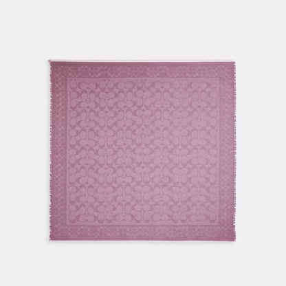 Coach Outlet Signature Oversized Square Scarf
