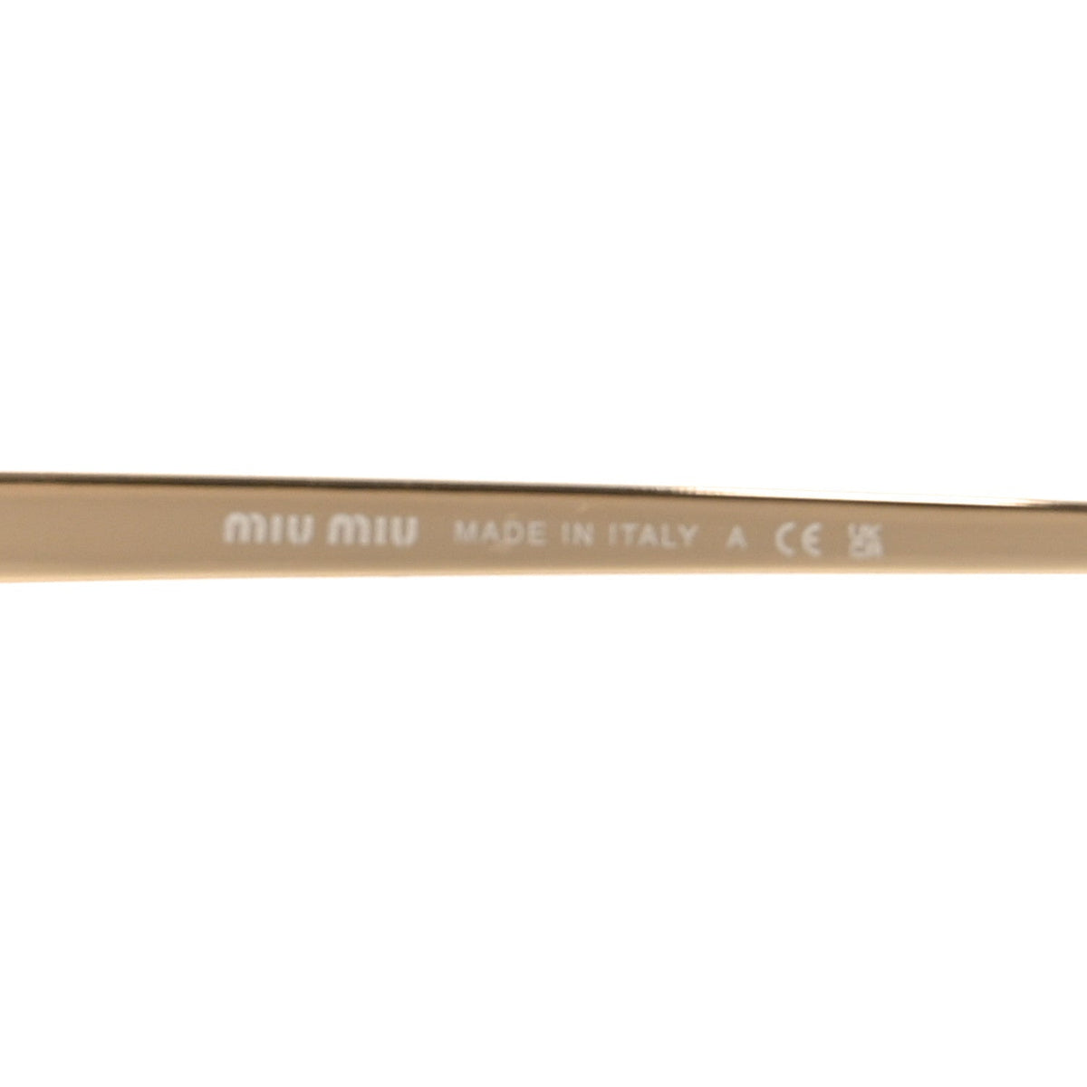 Metal Rectangle Shield Sunglasses SMU50Z Grey Gold