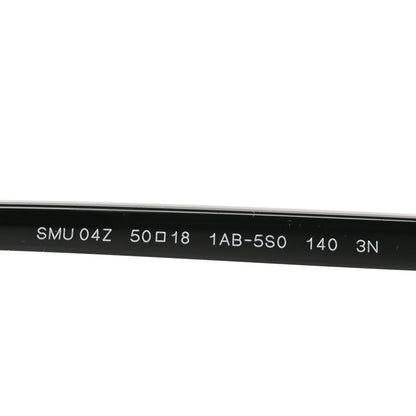 Acetate Oval Regard Sunglasses SMU04Z Black