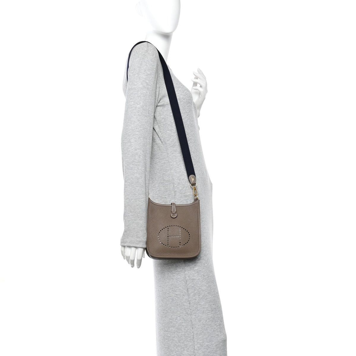 Taurillon Clemence Amazone Evelyne TPM Etoupe Bleu Indigo