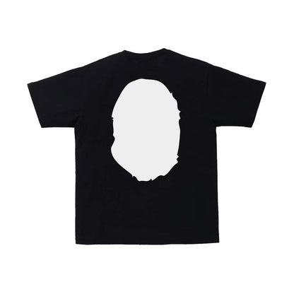 BAPE Bicolor Big Ape Head Tee Black
