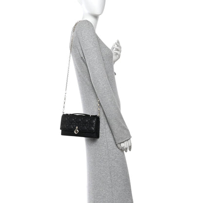 Lambskin Cannage Mini My Dior Bag Black