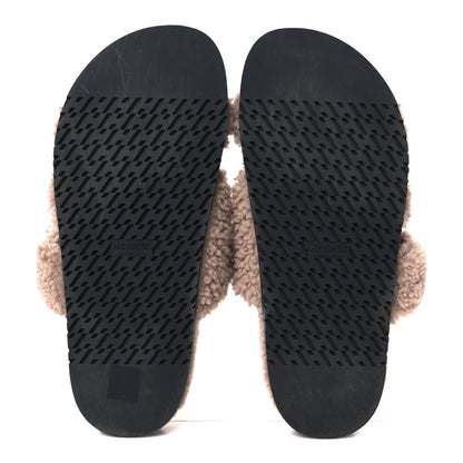 Woolskin Womens Chypre Sandals 40 Bois De Santal