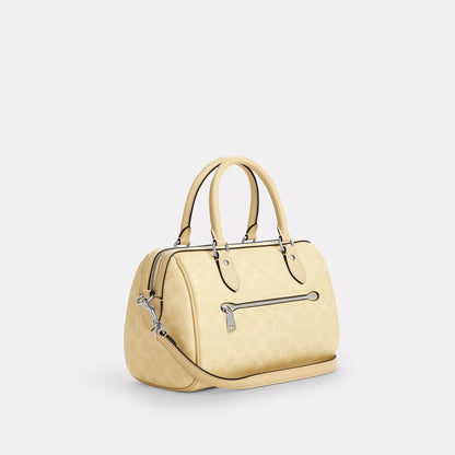 Coach Outlet Rowan Satchel Bag In Signature Canvas