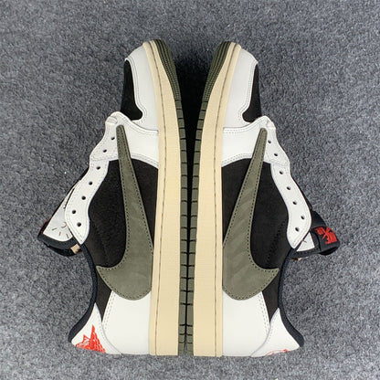 Travis Scott x Wmns Air Jordan 1 Low OG 'Olive' (B-Grade Version)