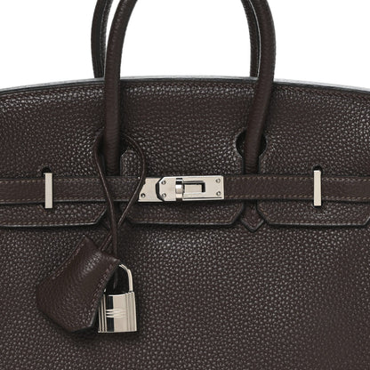 Togo Birkin 25 Chocolate