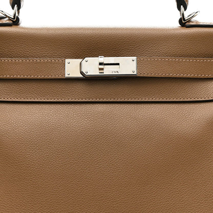 Evercolor Kelly Retourne 28 Beige De Weimar