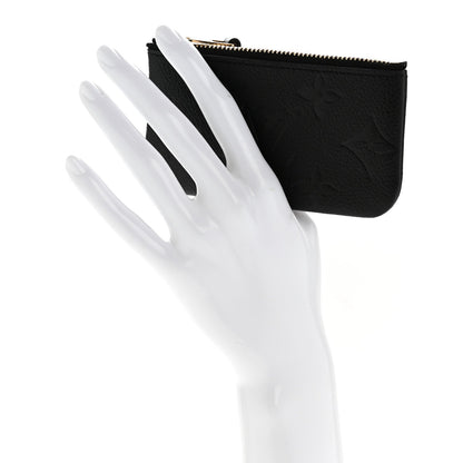 Empreinte Monogram Giant Key Pouch Black
