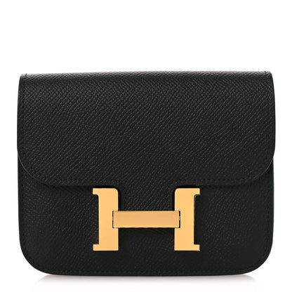 Epsom Constance Slim Wallet Black