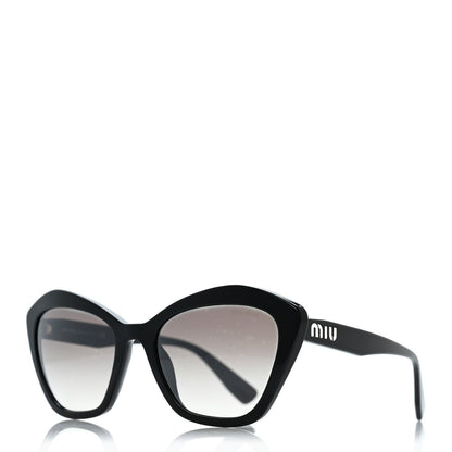 Acetate Cat Eye Sunglasses SMU 05U Black