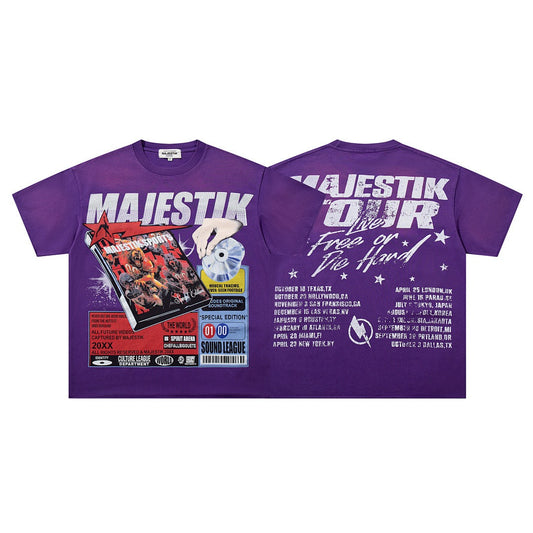 MAJESTIK Sound League Graphic T-Shirt