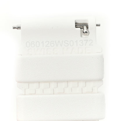 Rubber 36mm Large Cut Single Tour Band White