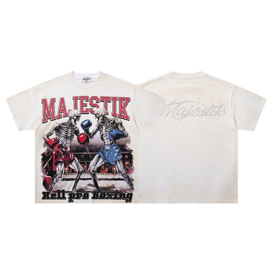 MAJESTIK Hell Pro Boxing Graphic T-Shirt