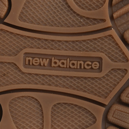X NEW BALANCE Faded Suede Calfskin 530 SL Slip-On Mules 40 Ecru