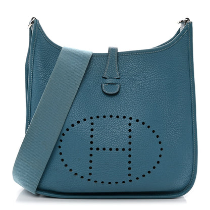 Taurillon Clemence Evelyne III GM Blue Jean