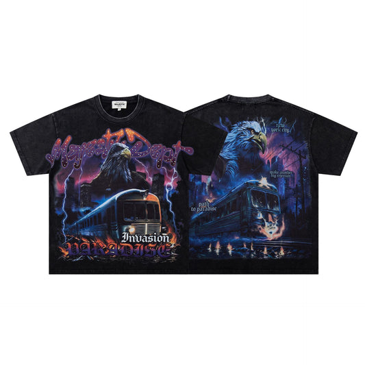 MAJESTIK Eagle Graphic Tee