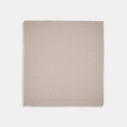 Coach Outlet Signature Oversized Square Scarf