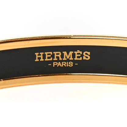 Enamel Printed Narrow Concours d'Etriers Bracelet 70