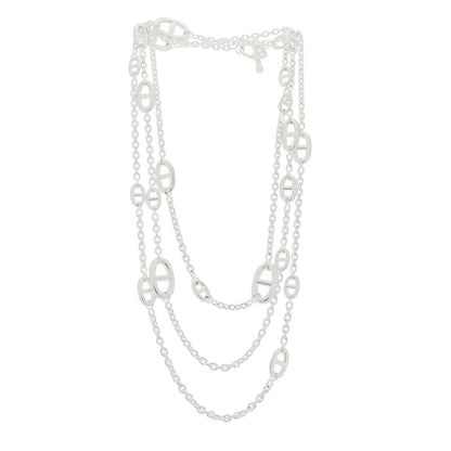 Sterling Silver Farandole Necklace 160