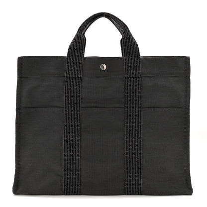 Canvas Herline MM Tote Grey