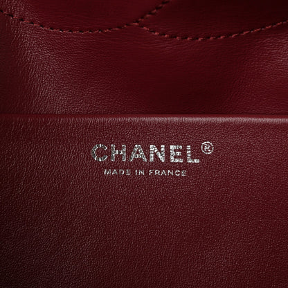 Grained Calfskin Small Souplissimo Maxi Flap Black
