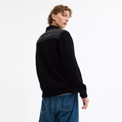 Coach Outlet Padded Cardigan Jacket In Recycled Polyester